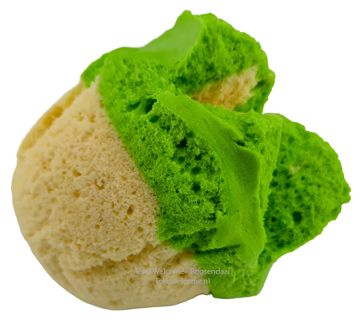Bolu Kukus / Roti Kukus Pandan